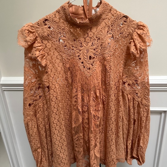 Zimmermann lace top/blouse US size6 NWT - Picture 1 of 4